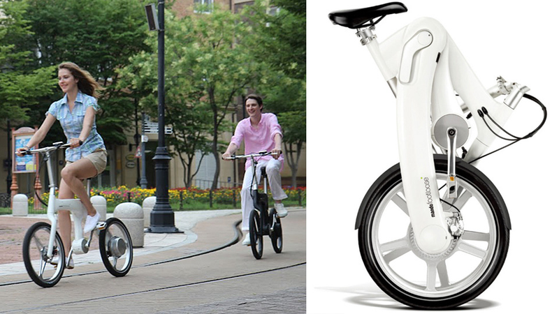 Illustration for article titled This Chainless Electric Bike Makes You the Backup Generator